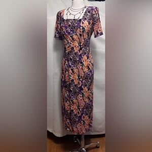 Vintage Marnie West Three-Panel Dress